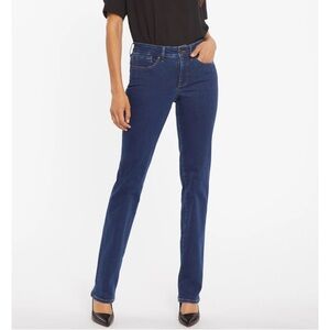 Not Your Daughter's Jeans Women's Straight Leg Denim Jeans Blue Size 6